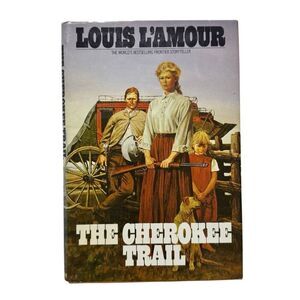 Louis LAmour The Cherokee Trail Paperback 1982 Bantam Book Western Fiction